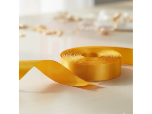Fita de Cetim Amarela - 22mm